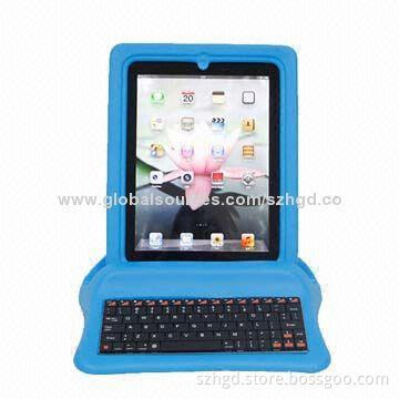 9.7-inch Bluetooth Keyboard Case for iPad 2/3/4, Easy to Install and Remove, Comes in Various Colors